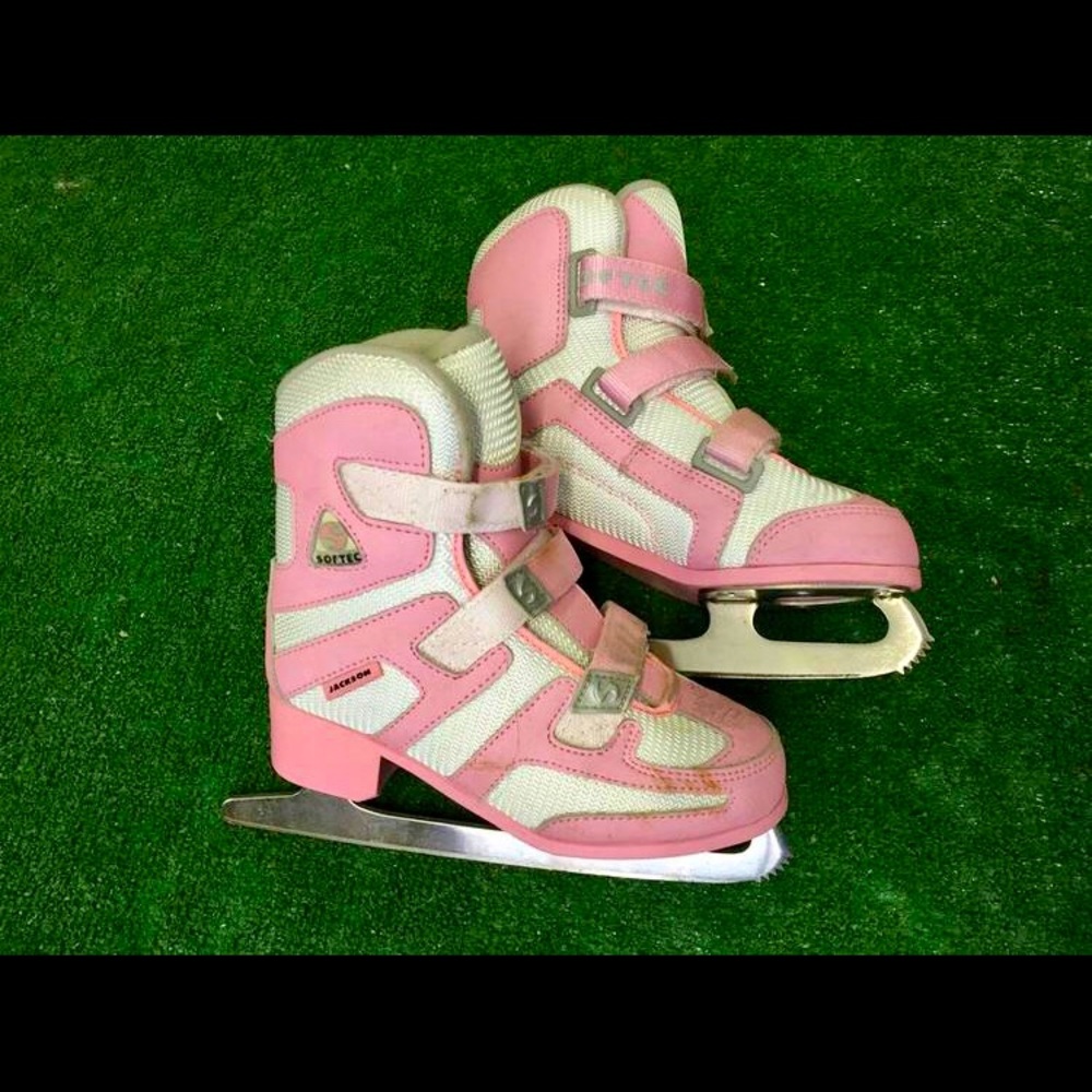 Jackson Softec Girls Pink Figure Skates